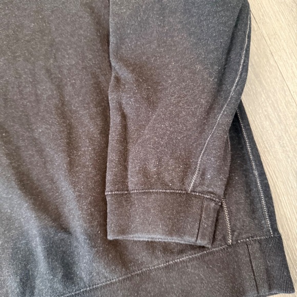 Baltimore Ravens Quarter Zip Reversible Pullover Men's Gray NFL - Picture 3 of 10